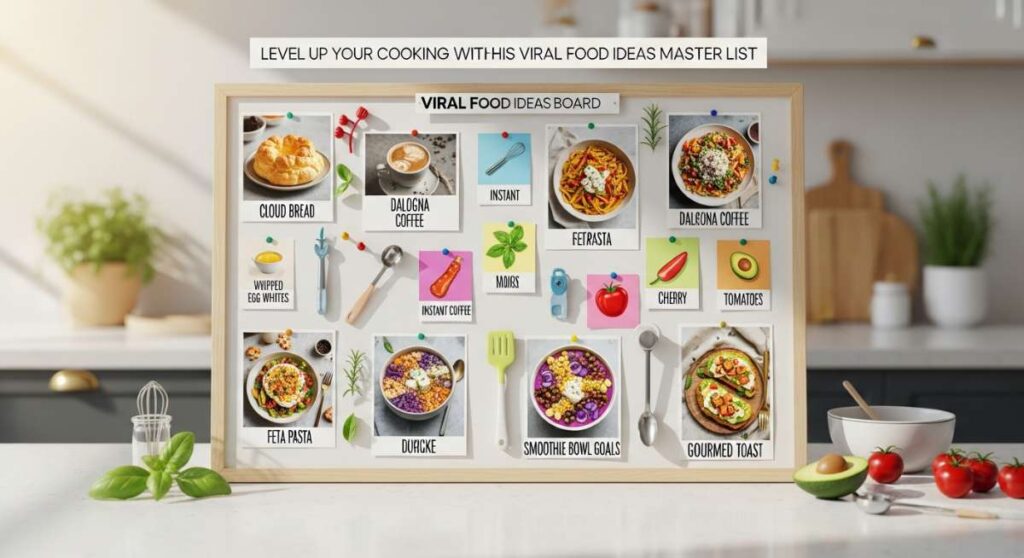 featured: level up your cooking with this viral food ideas master list