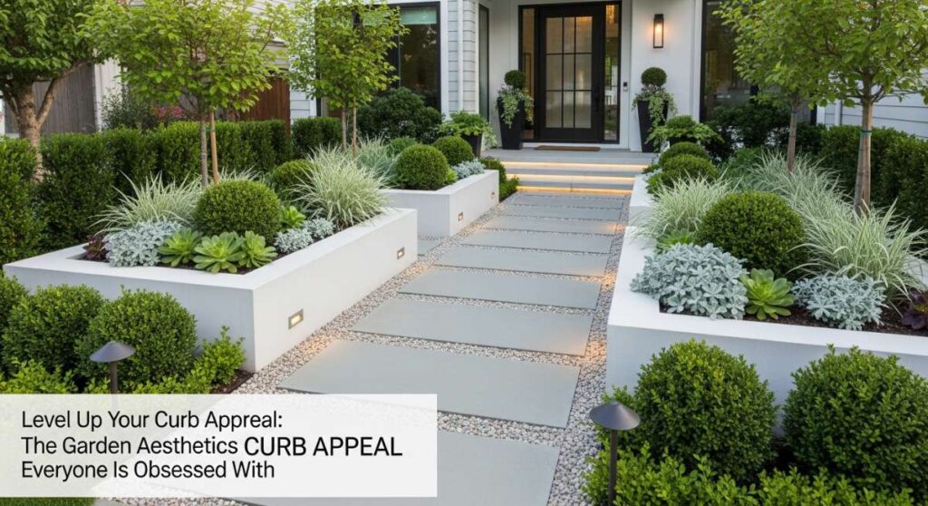 featured: level up your curb appeal: the garden aesthetics everyone is obsessed with