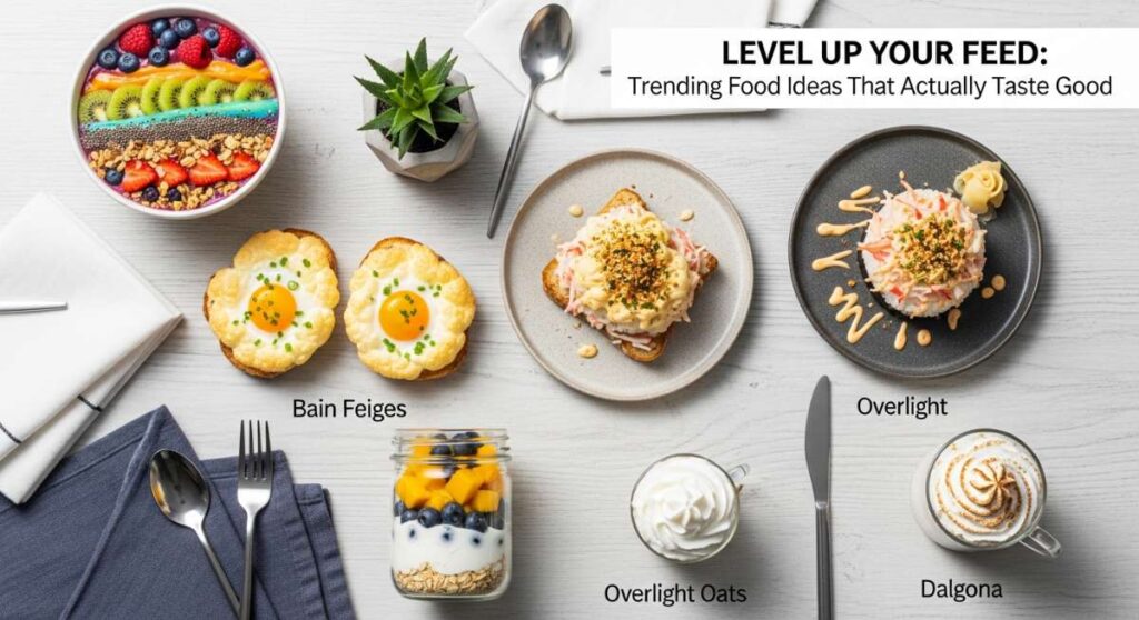 featured: level up your feed: trending food ideas that actually taste good