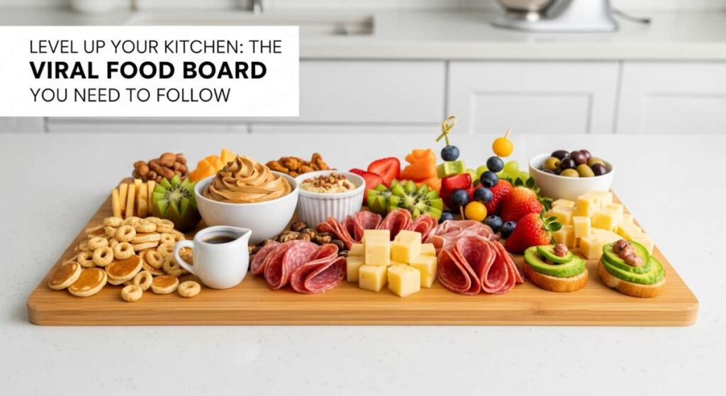 featured: level up your kitchen: the viral food board you need to follow