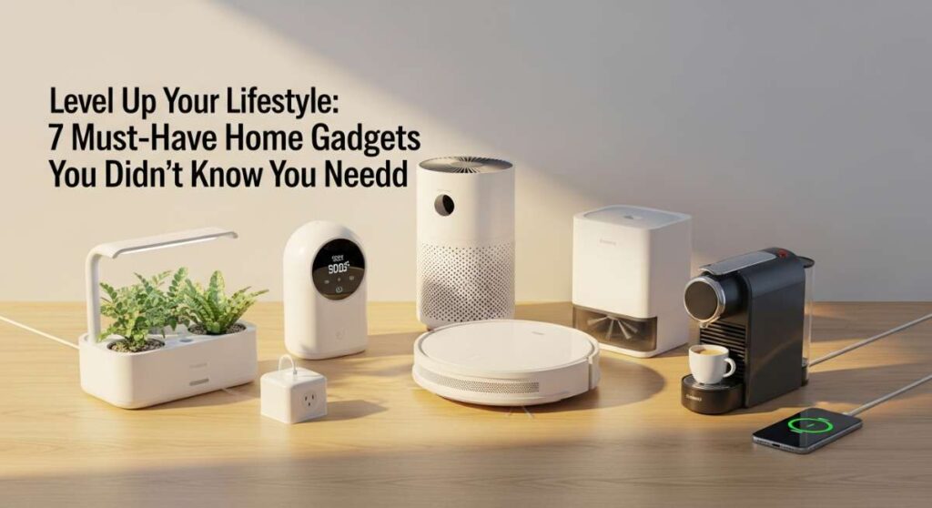 featured: level up your lifestyle: 7 must have home gadgets you didn’t know you needed