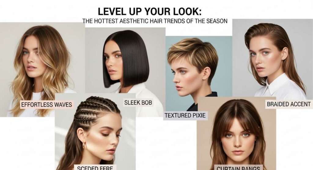 featured: level up your look: the hottest aesthetic hair trends of the season