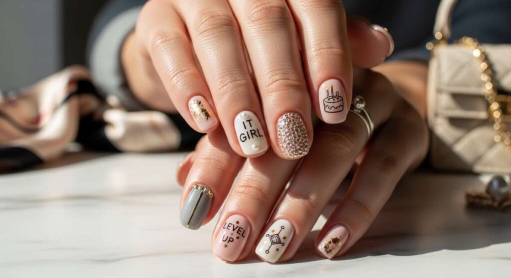 featured: level up your special day: high end birthday nail designs for the it girl