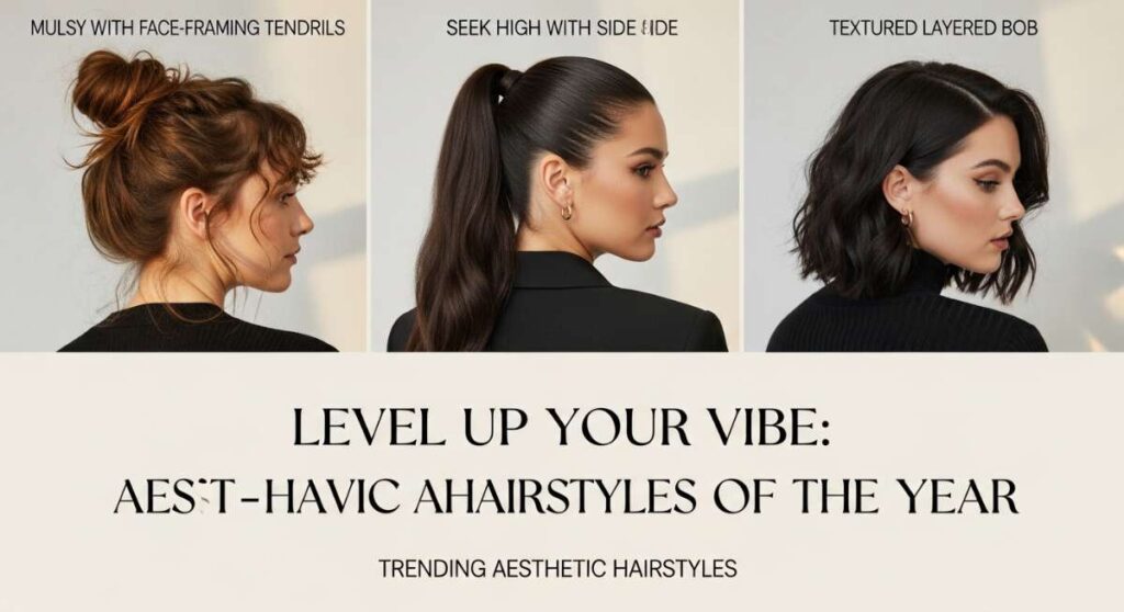 featured: level up your vibe: the must have aesthetic hairstyles of the year