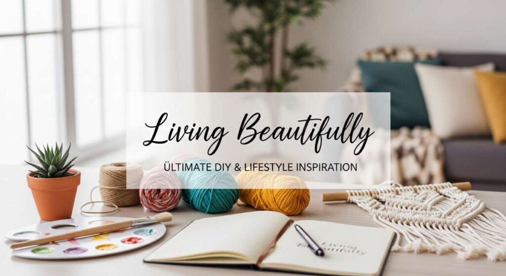 featured: living beautifully: your go to hub for diy projects and daily inspiration