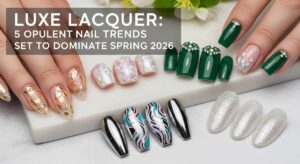 featured: luxe lacquer: 5 opulent nail trends set to dominate spring 2026