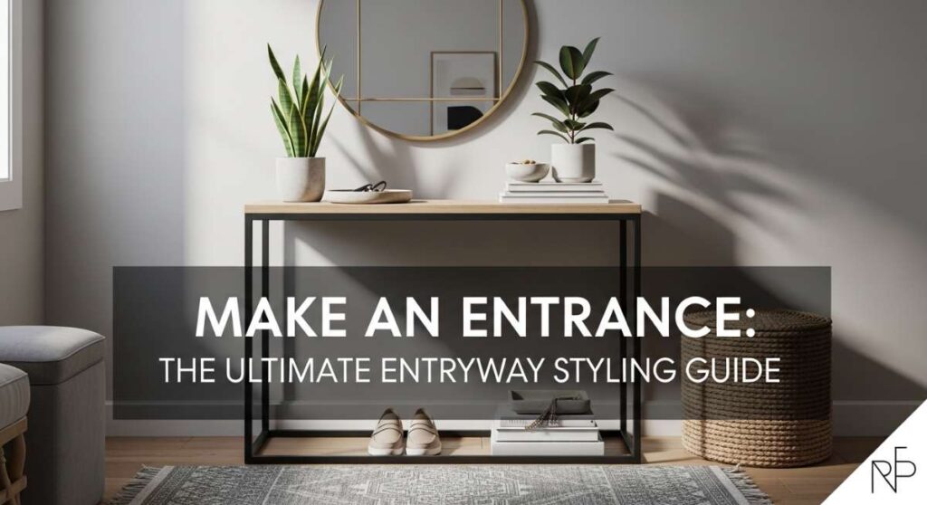featured: make an entrance: the ultimate guide to styling your entryway