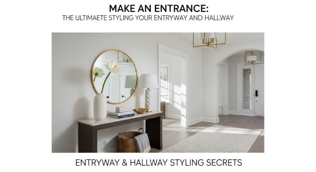 featured: make an entrance: the ultimate guide to styling your entryway and hallway