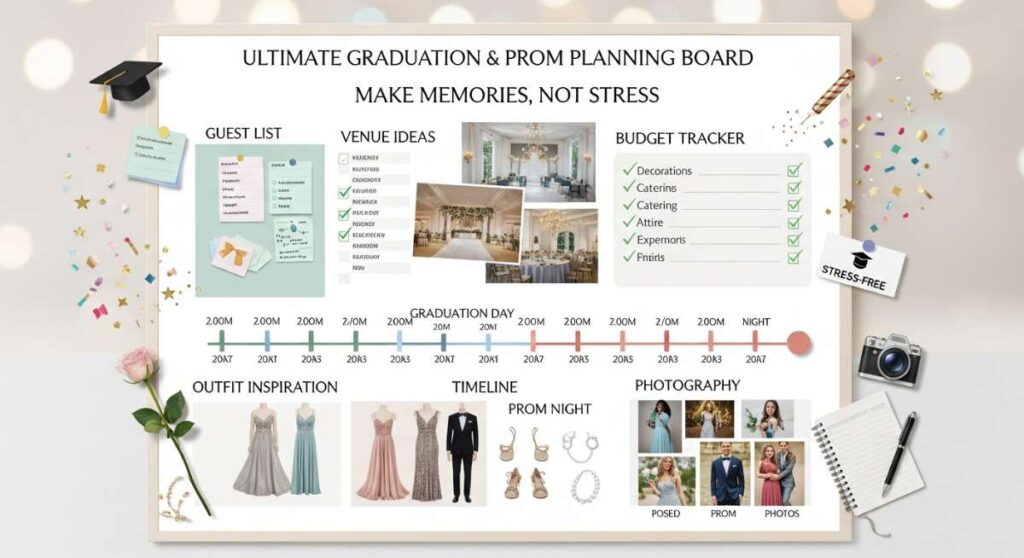 featured: make memories, not stress: the ultimate graduation & prom planner