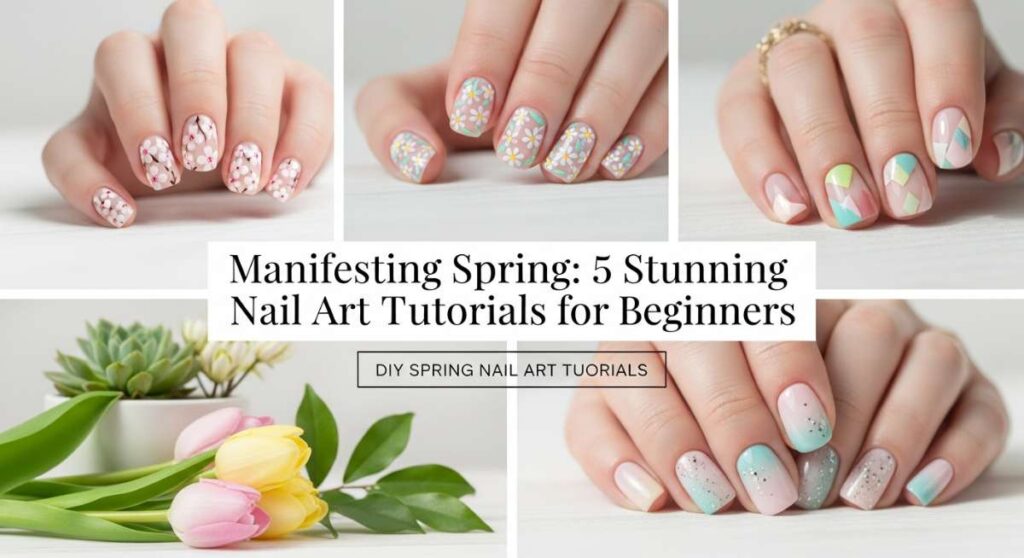 featured: manifesting spring: 5 stunning nail art tutorials for beginners