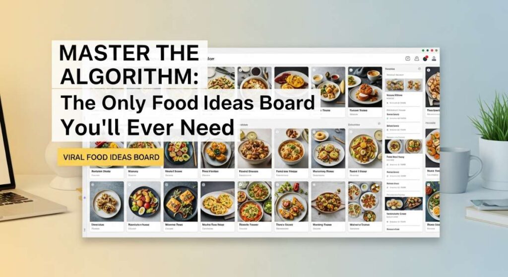 featured: master the algorithm: the only food ideas board you'll ever need