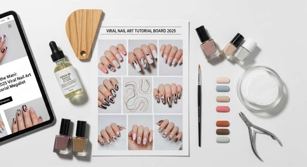 featured: master the mani: the 2025 viral nail art tutorial megalist