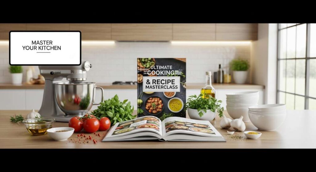 featured: master your kitchen: the ultimate home cooking & recipe masterclass