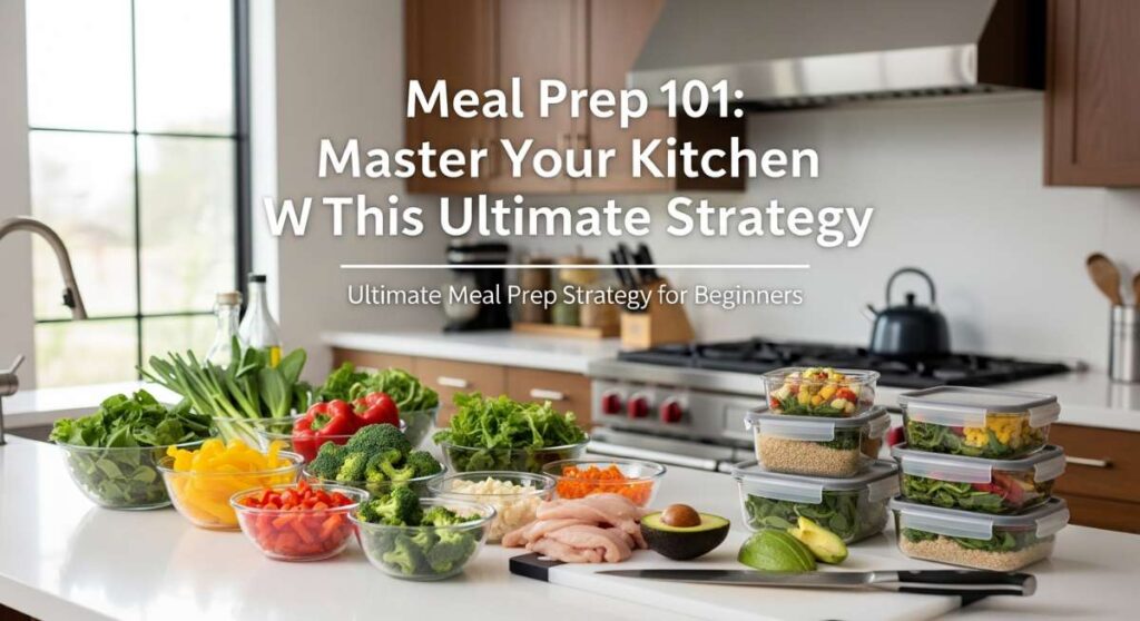 featured: meal prep 101: master your kitchen with this ultimate strategy