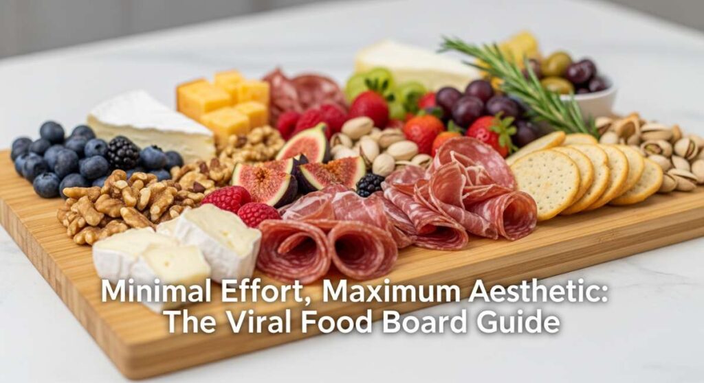 featured: minimal effort, maximum aesthetic: the viral food board guide
