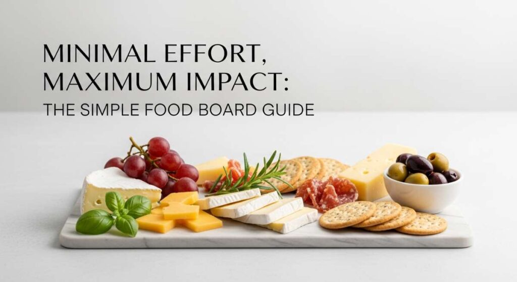 featured: minimal effort, maximum impact: the simple food board guide