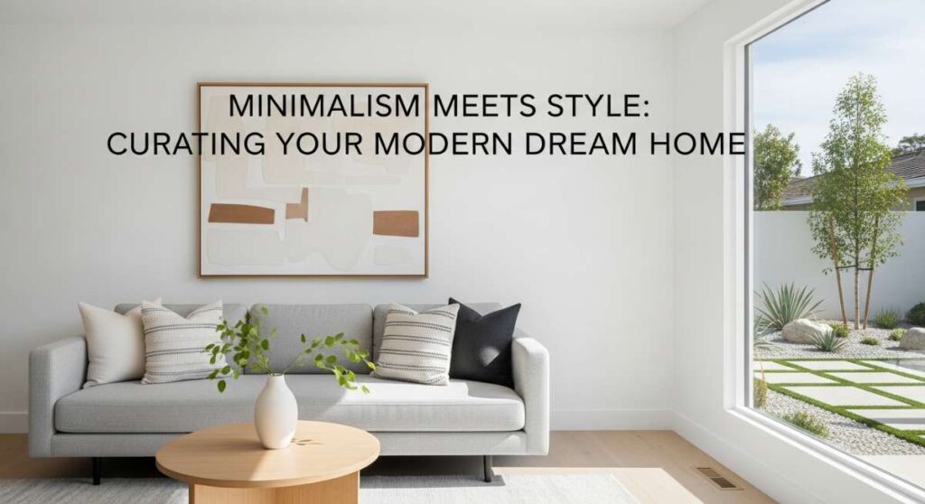 featured: minimalism meets style: curating your modern dream home