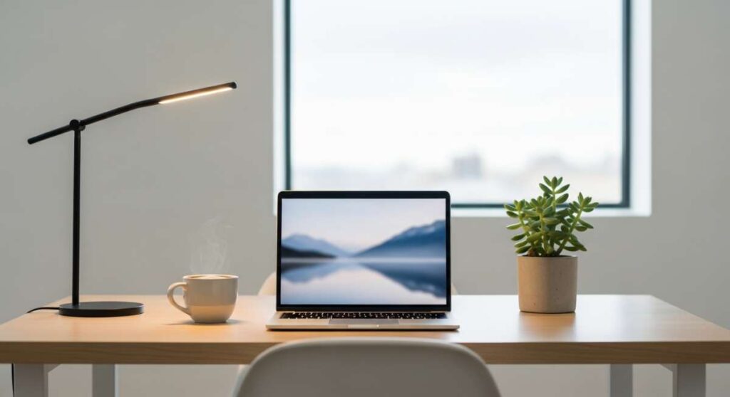 featured: minimalist magic: the secret to a picture perfect aesthetic desk