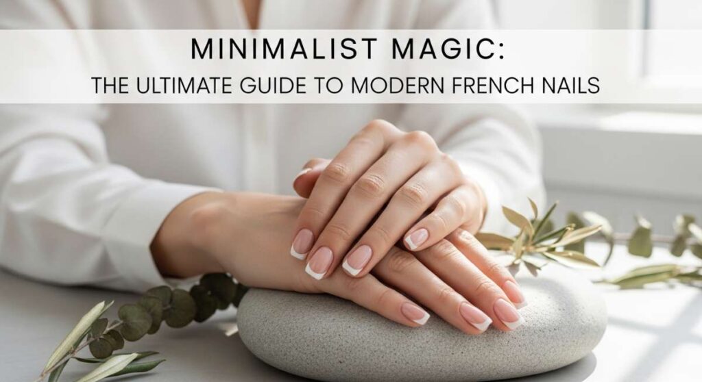 featured: minimalist magic: the ultimate guide to modern french nails