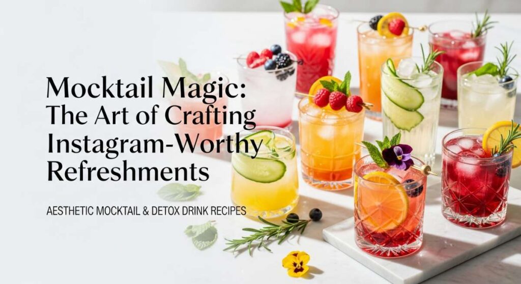 featured: mocktail magic: the art of crafting instagram worthy refreshments