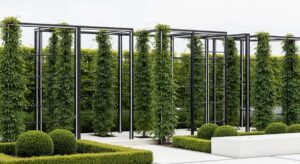 featured: modernist vines: stunning luxury trellis ideas to transform your landscape