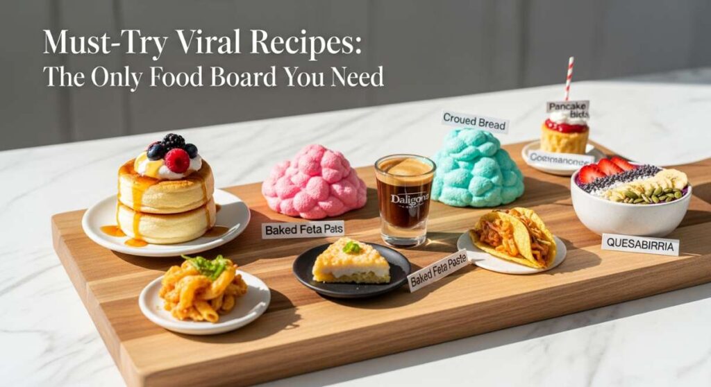 featured: must try viral recipes: the only food board you need
