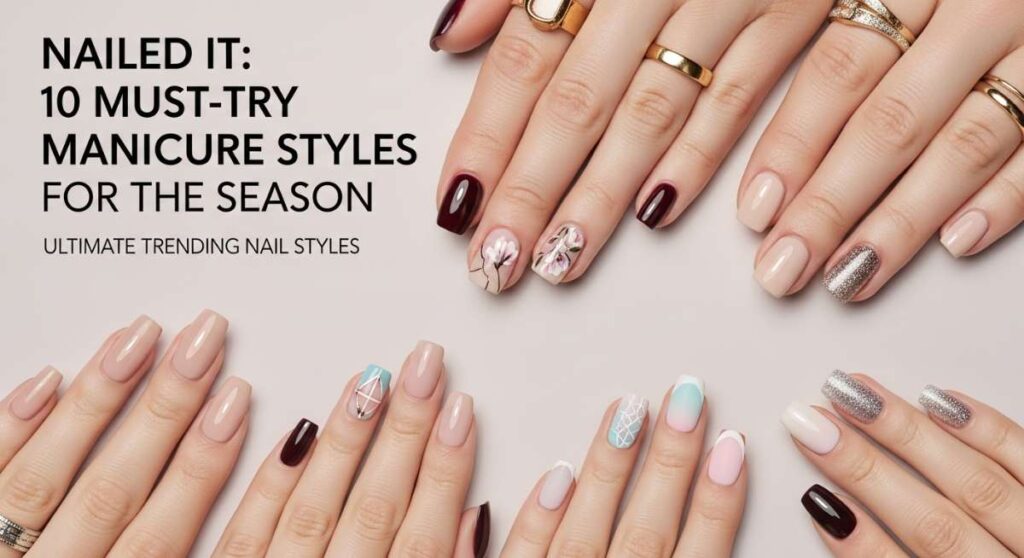 featured: nailed it: 10 must try manicure styles for the season