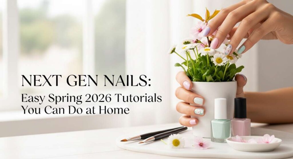 featured: next gen nails: easy spring 2026 tutorials you can do at home