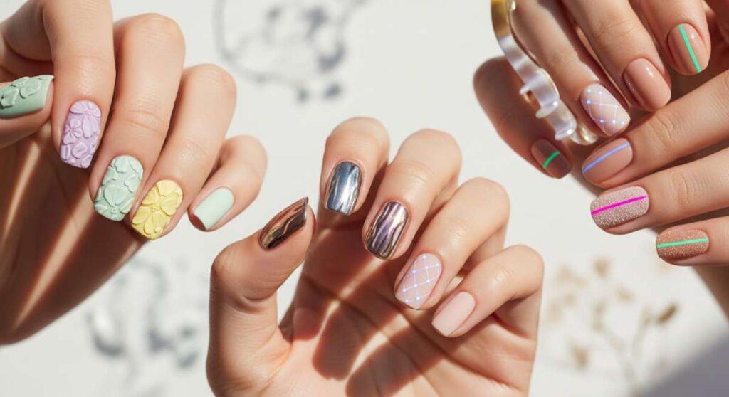 featured: next gen nails: why spring/summer 2026 is all about texture and tech