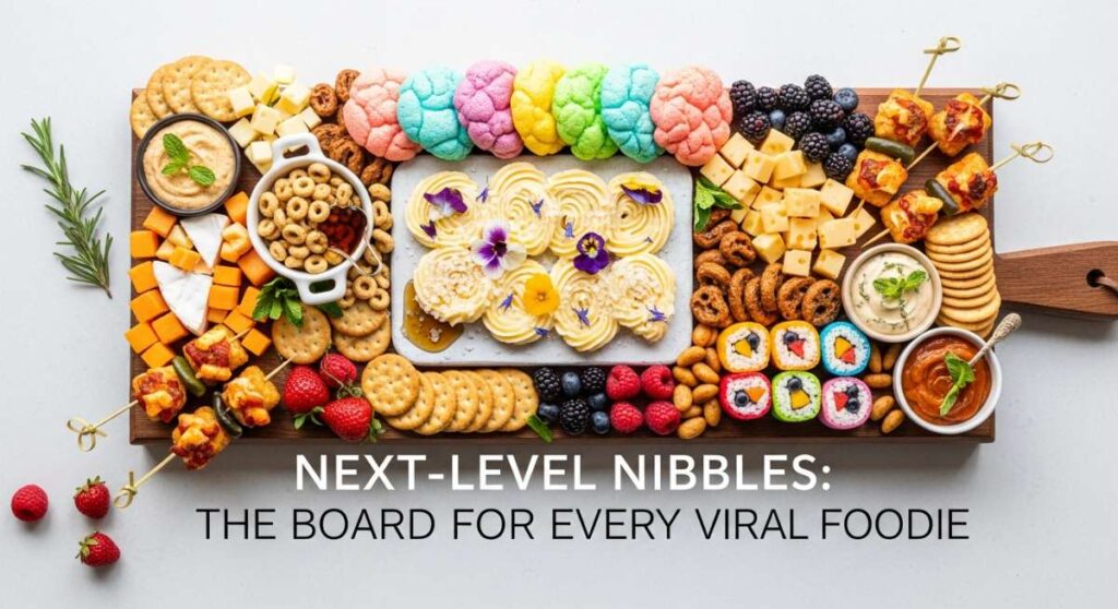 featured: next level nibbles: the board for every viral foodie