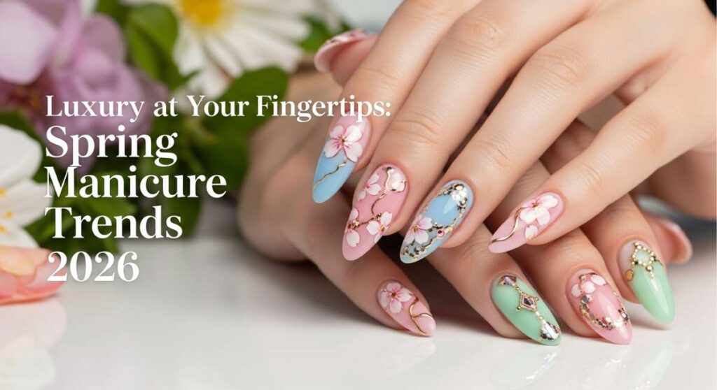 featured: opulence at your fingertips: spring 2026’s most exclusive manicure trends