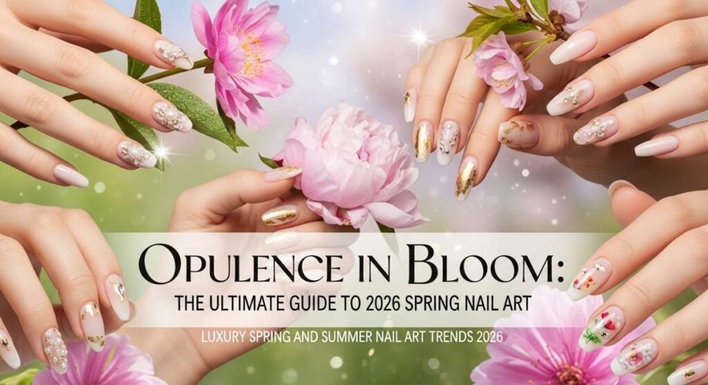 featured: opulence in bloom: the ultimate guide to 2026 spring nail art