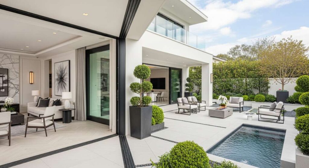 featured: opulence outdoors and in: master your home’s high end refresh