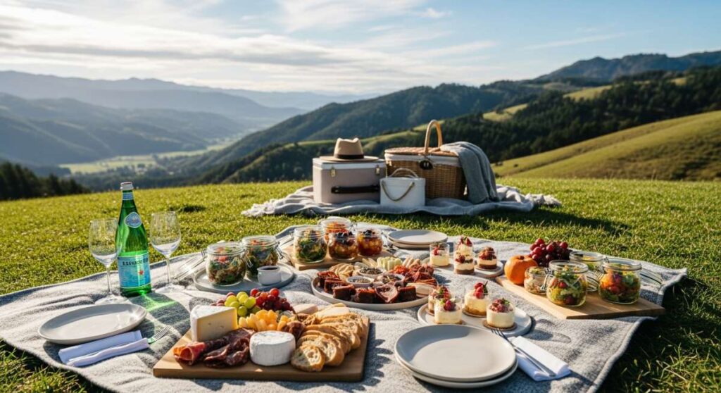 featured: outdoor dining elevated: the essential guide to the ultimate picnic spread