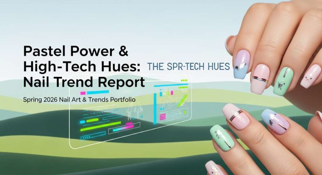 featured: pastel power & high tech hues: the spring 2026 nail trend report
