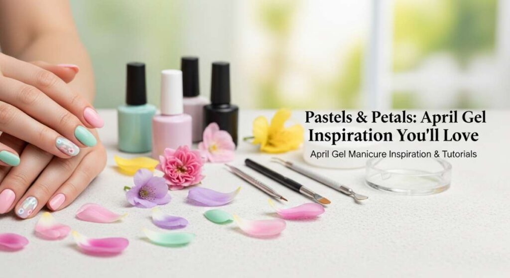featured: pastels & petals: april gel manicure inspiration you'll love