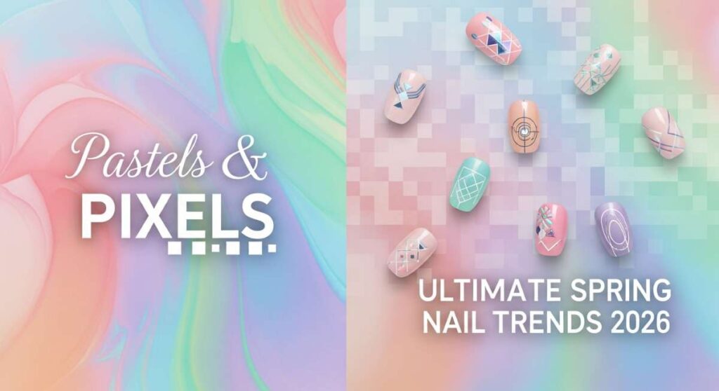featured: pastels & pixels: the biggest spring 2026 nail art trends to watch