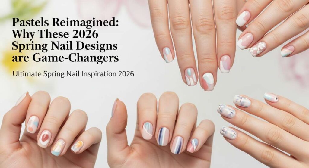 featured: pastels reimagined: why these 2026 spring nail designs are game changers