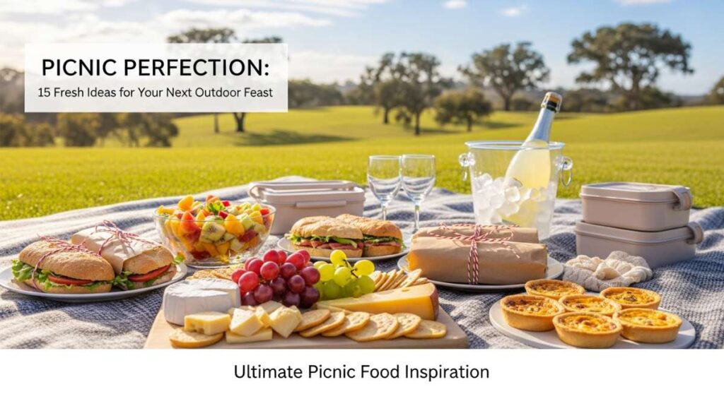 featured: picnic perfection: 15 fresh ideas for your next outdoor feast