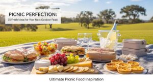 featured: picnic perfection: 15 fresh ideas for your next outdoor feast