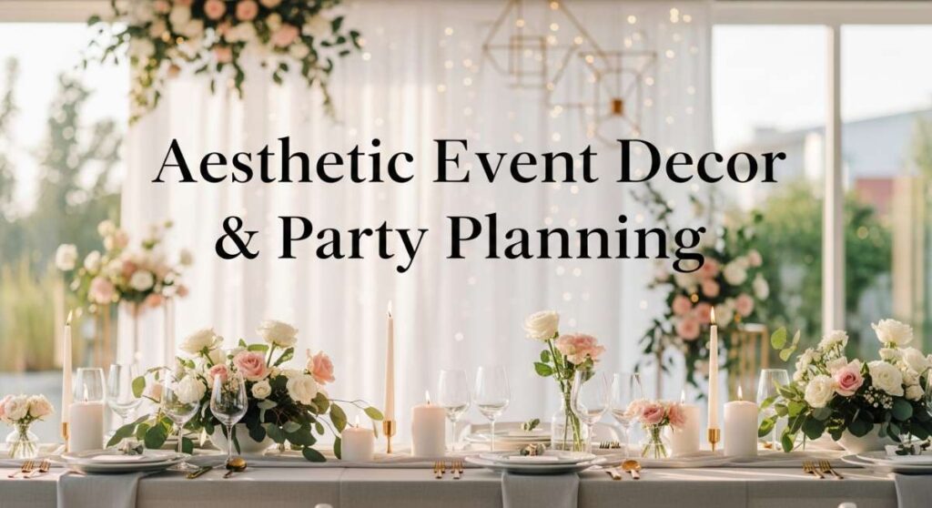 featured: picture perfect: essential tips for curating unforgettable party decor