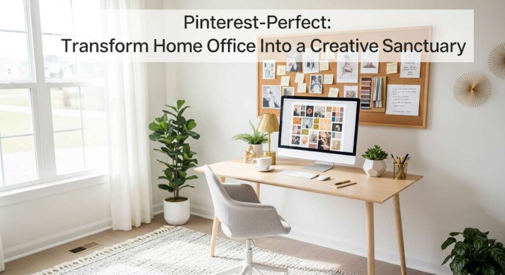 featured: pinterest perfect: transform your home office into a creative sanctuary