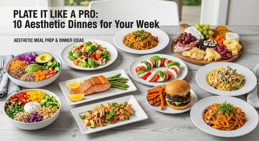 featured: plate it like a pro: 10 aesthetic dinner ideas for your week