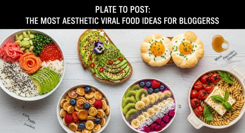 featured: plate to post: the most aesthetic viral food ideas for bloggers