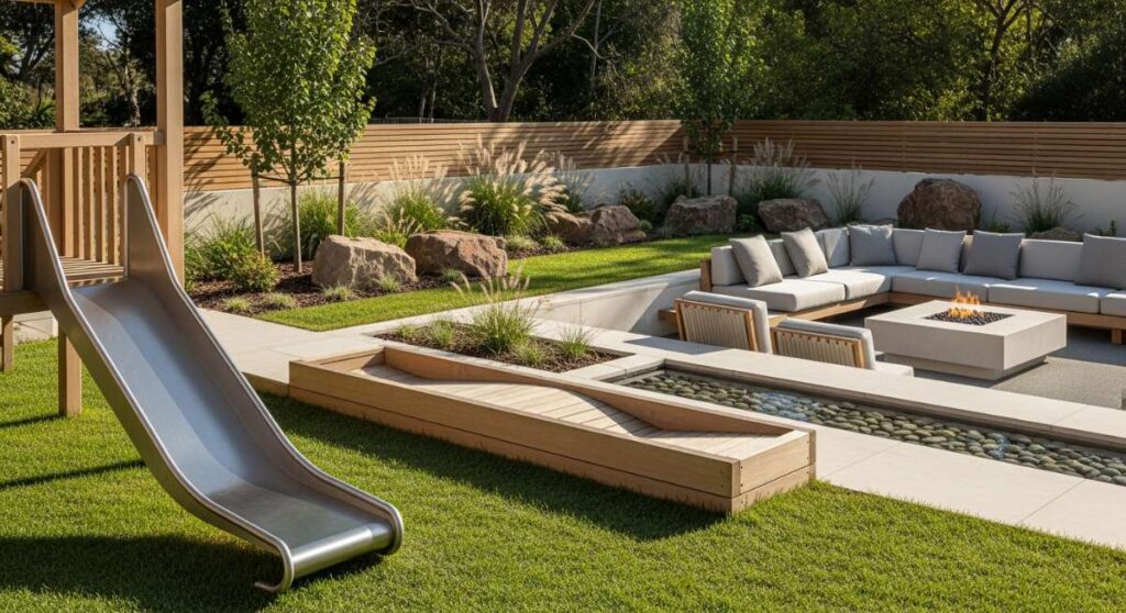 featured: playtime, reimagined: creating a sophisticated outdoor oasis for your little ones