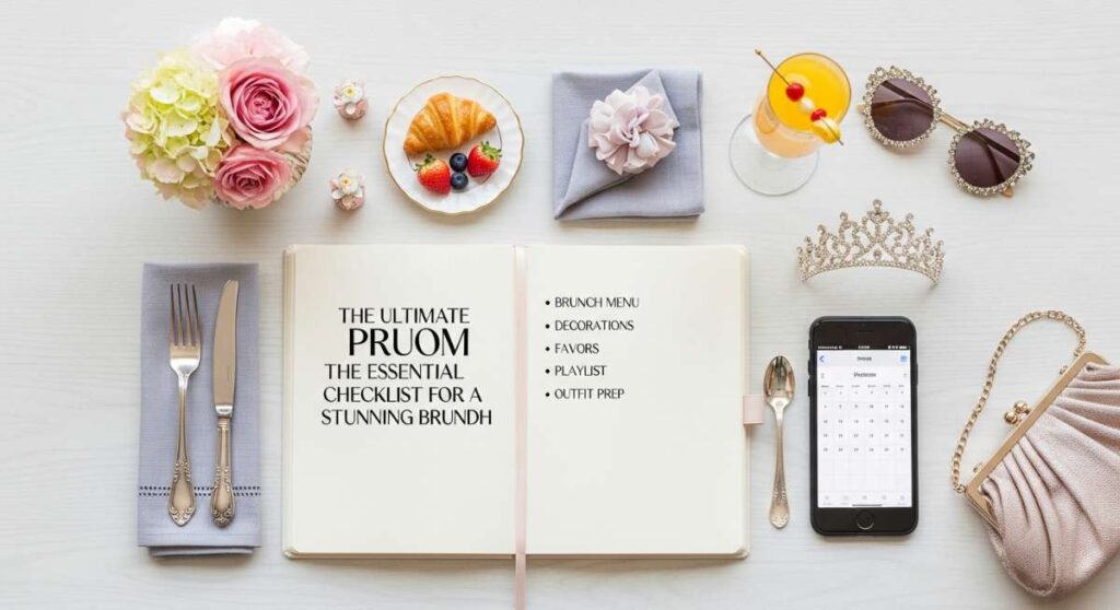 featured: prom morning magic: the essential checklist for a stunning brunch