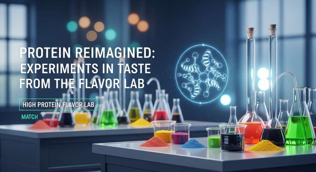 featured: protein reimagined: experiments in taste from the flavor lab