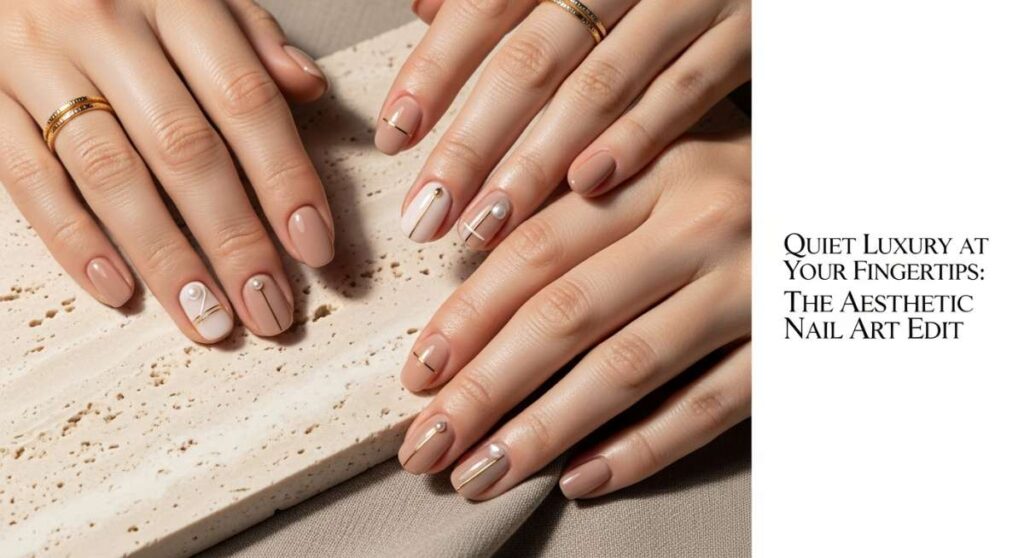 featured: quiet luxury at your fingertips: the aesthetic nail art edit