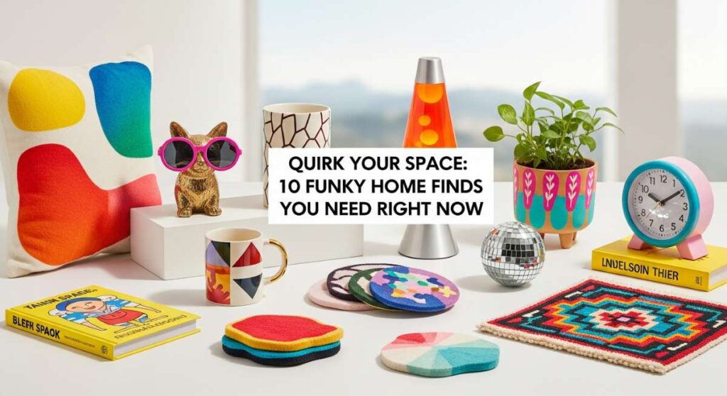 featured: quirk your space: 10 funky home finds you need right now