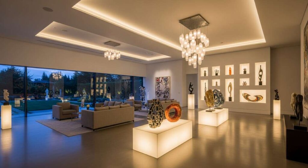 featured: radiant residences: inside the world's most luxurious illuminated home galleries